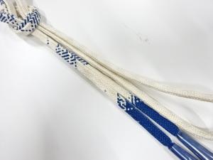 未使用品　正絹　手組帯締め